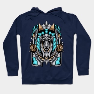 Mechanubis Illustration Hoodie